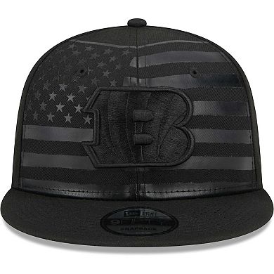 Men's New Era Black Cincinnati Bengals Independent 9FIFTY Snapback Hat