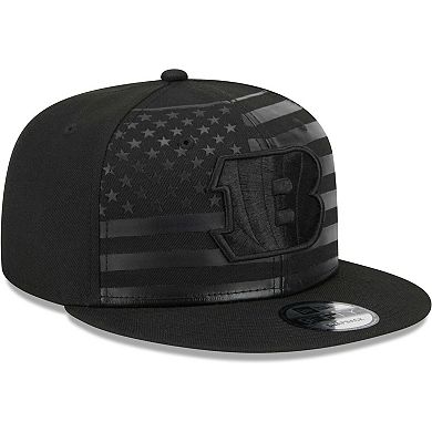 Men's New Era Black Cincinnati Bengals Independent 9FIFTY Snapback Hat