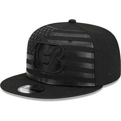 Men's New Era Black Cincinnati Bengals Independent 9FIFTY Snapback Hat
