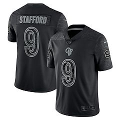 Nike Rams 9 Matthew Stafford Blue White Split Limited Men Jersey