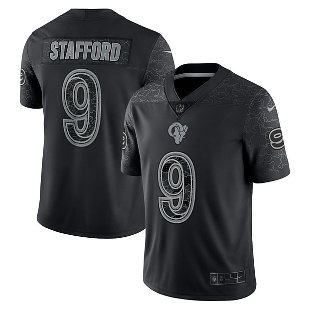 NFL Los Angeles Rams Boys' Short Sleeve Stafford Jersey - XS
