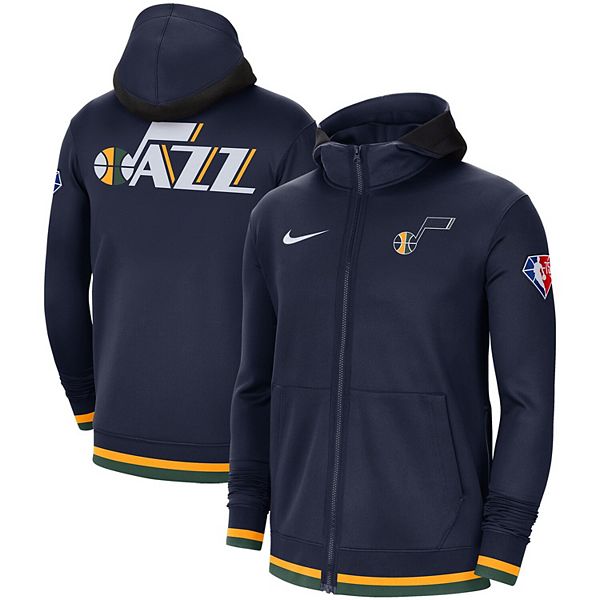 Men's Nike Navy Utah Jazz 75th Anniversary Performance Showtime Full ...