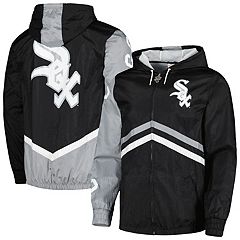 Mitchell & Ness Men's Black, White Chicago White Sox Big and Tall Coaches  Satin Full-Snap Jacket - Macy's