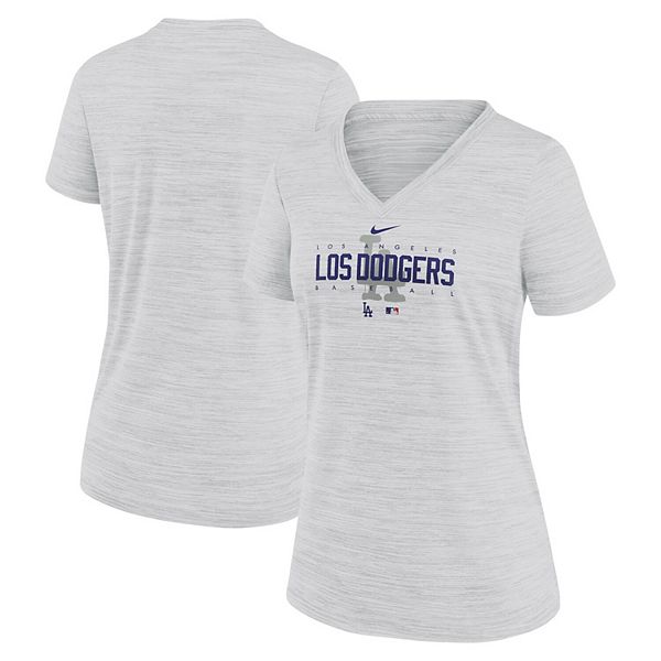Women's Nike White Los Angeles Dodgers MLB City Connect Velocity