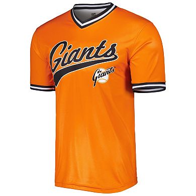 Men's Stitches Orange San Francisco Giants Cooperstown Collection Team Jersey