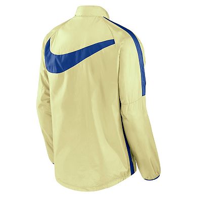 Men's Nike Yellow Club America Academy AWF Raglan Full-Zip Jacket