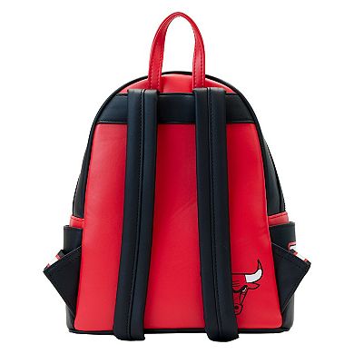 Loungefly Chicago Bulls Patches Mini Backpack