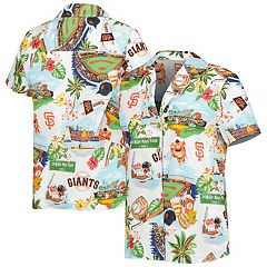 Reyn Spooner Men's Reyn Spooner White St. Louis Cardinals Scenic Button-Up  Shirt