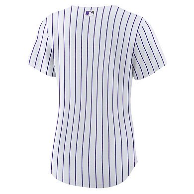 Women's Nike White Colorado Rockies Home Blank Replica Jersey
