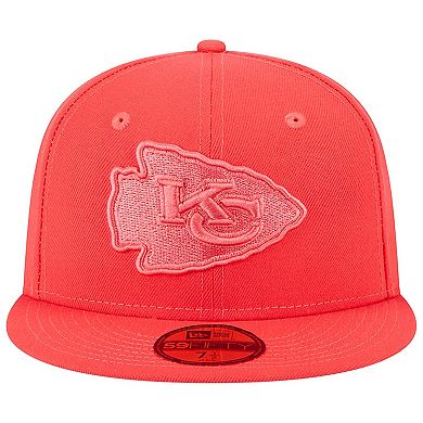 Men's New Era Red Kansas City Chiefs Color Pack Brights 59FIFTY Fitted Hat