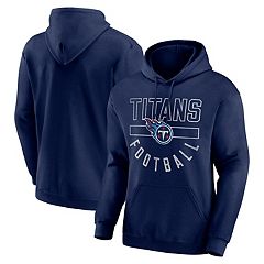 Fanatics Men's Julio Jones Navy Tennessee Titans Player Name Number  Tri-Blend Short Sleeve Hoodie T-shirt