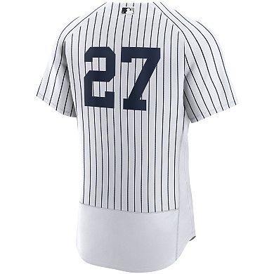 Men's Nike Giancarlo Stanton White New York Yankees Home Authentic Player Jersey