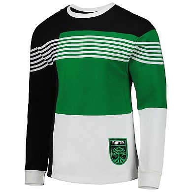 Men's Black Austin FC Logo Pullover Sweatshirt