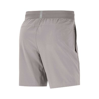 Men's Nike Gray Michigan Wolverines Player Performance Shorts