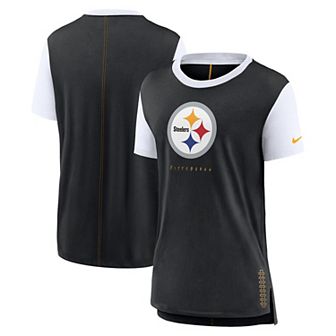 Women's Nike Black Pittsburgh Steelers Team T-Shirt