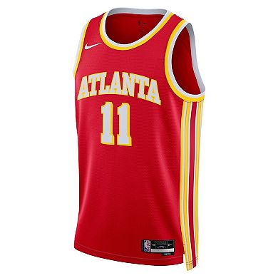Unisex Nike Trae Young Red Atlanta Hawks Swingman Jersey - Icon Edition