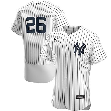 Men's Nike DJ LeMahieu White/Navy New York Yankees Home Authentic Player Jersey