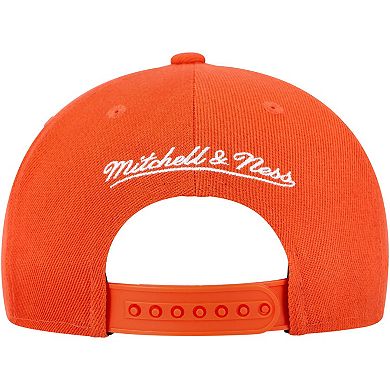 Youth Mitchell & Ness Orange Cincinnati Bengals Gridiron Classics Ground Snapback Hat