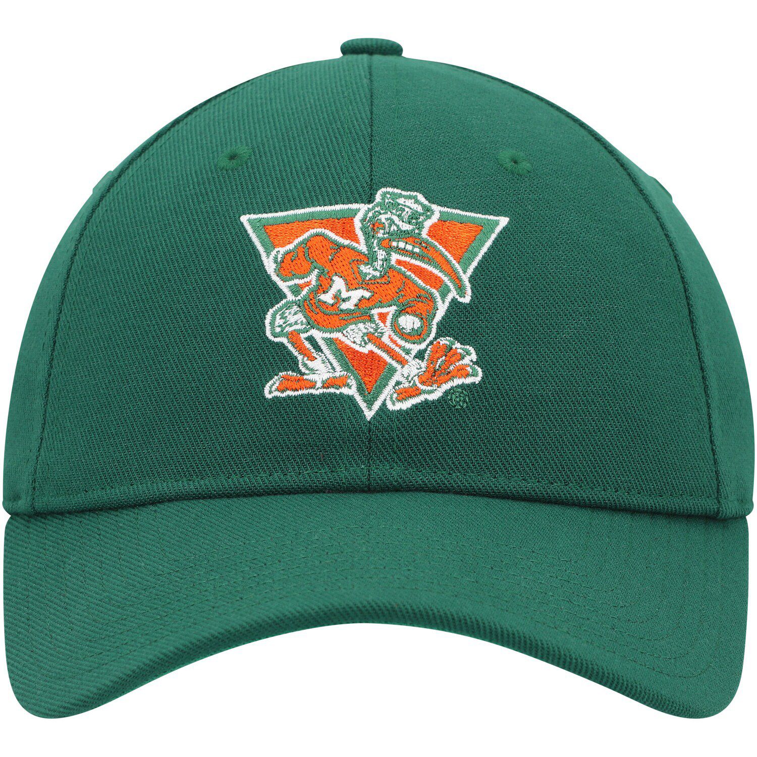 Casquette Miami Hurricanes Orange - Réglable, Style Slouch Décontracté