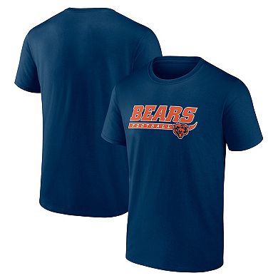 Men's Fanatics Branded Navy Chicago Bears Take The Lead T-Shirt