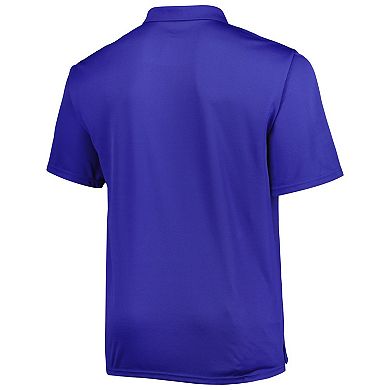 Men's Royal Los Angeles Rams Big & Tall Birdseye Polo