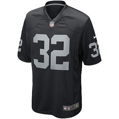 Men's Nike Marcus Allen Black Las Vegas Raiders Game Retired Player Jersey