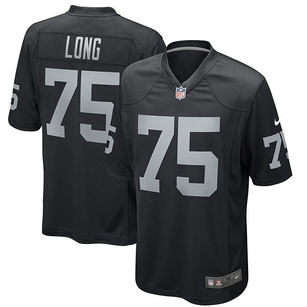 Men's Nike Oakland Raiders 75 Howie Long Limited Lights Out Grey NFL Jersey