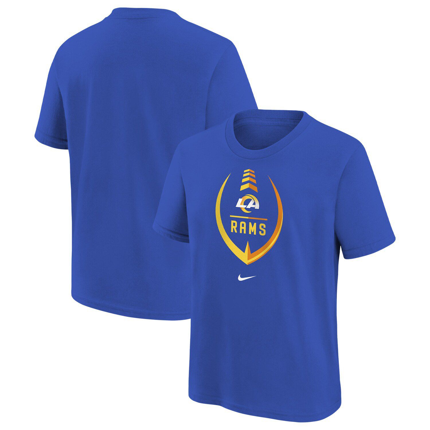 Los Angeles Rams '47 Rocker Vintage Tubular T-Shirt - Royal