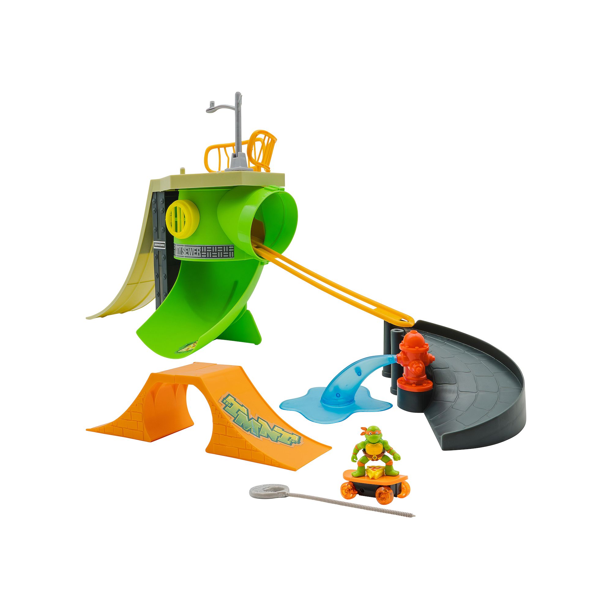 Funrise Teenage Mutant Ninja Turtles Turtle Madness Skatepark, Multi
