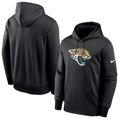 Men's Nike Black Jacksonville Jaguars Fan Gear Primary Logo Therma ...