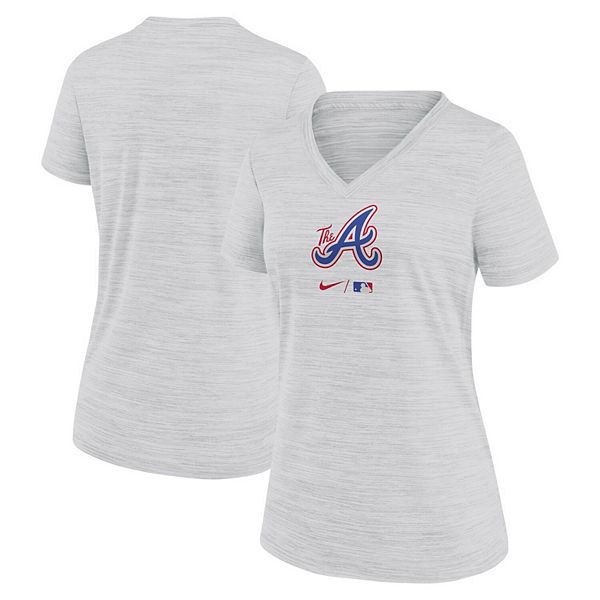 Nike Dri-FIT City Connect Velocity Practice (MLB Cincinnati Reds) Women's  V-Neck T-Shirt.