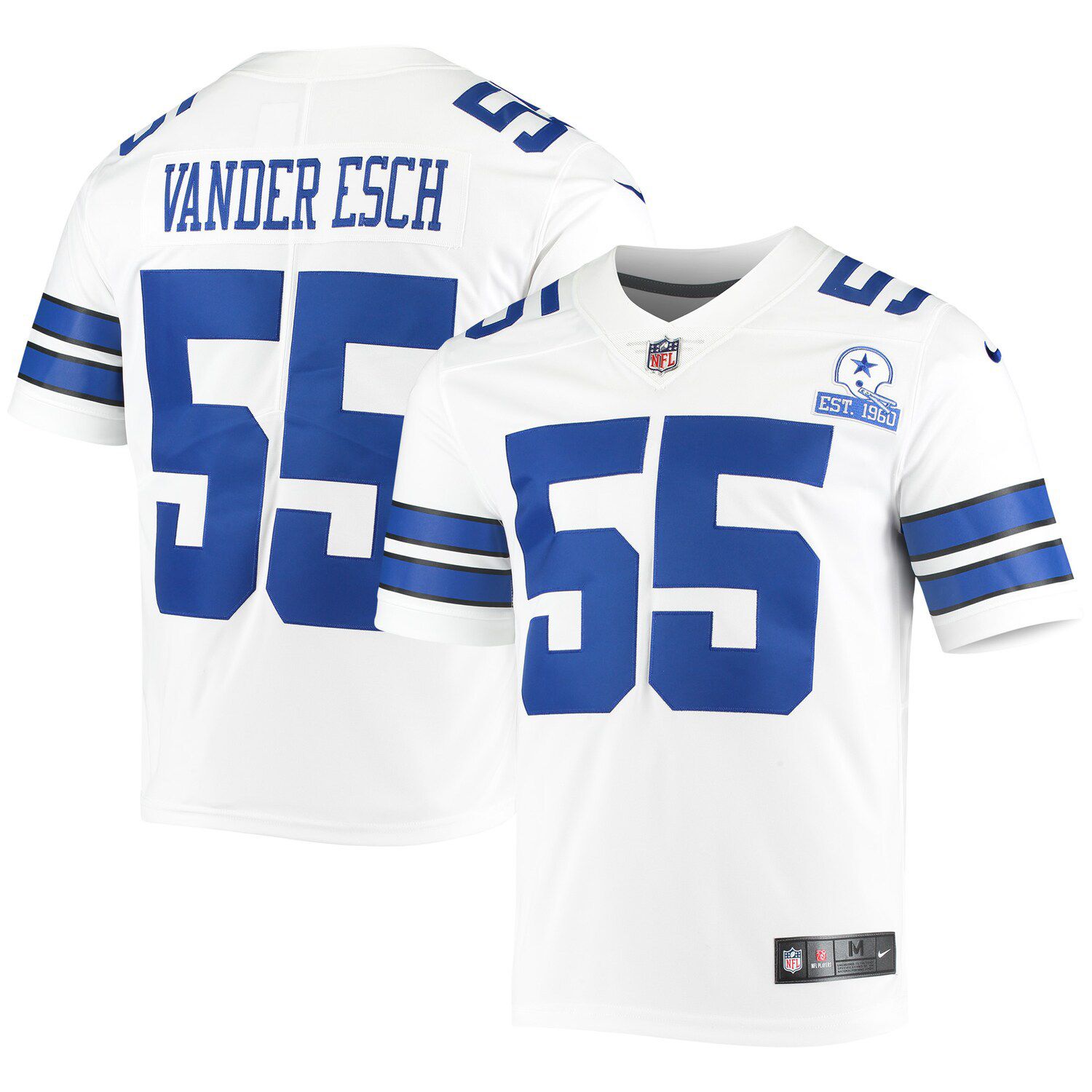 Men's Dallas Cowboys Leighton Vander Esch Nike Black 2020 Salute To Service  Limited Jersey