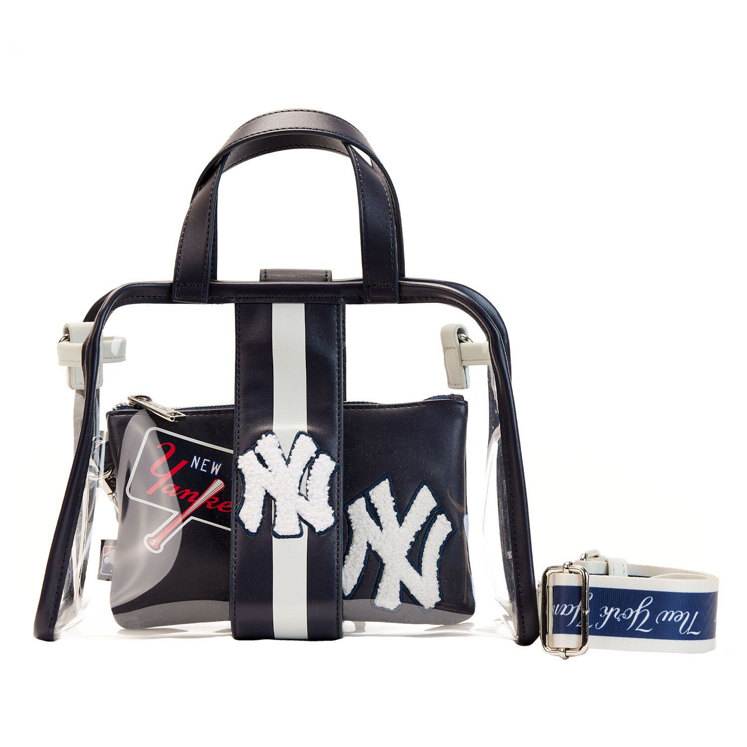 Carolina Panthers WEAR by Erin Andrews Clear Stadium Crossbody Bag