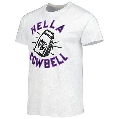 Unisex Homage Ash Sacramento Kings Hometown Hyper Local Tri-Blend T-Shirt