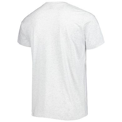 Unisex Homage Ash Sacramento Kings Hometown Hyper Local Tri-Blend T-Shirt