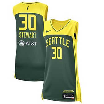 Women's Nike Breanna Stewart Green Seattle Storm 2021 Explorer Edition Victory Player Jersey