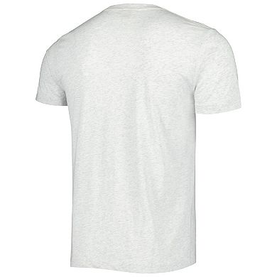 Unisex Homage Ash Milwaukee Bucks Hometown Hyper Local Tri-Blend T-Shirt