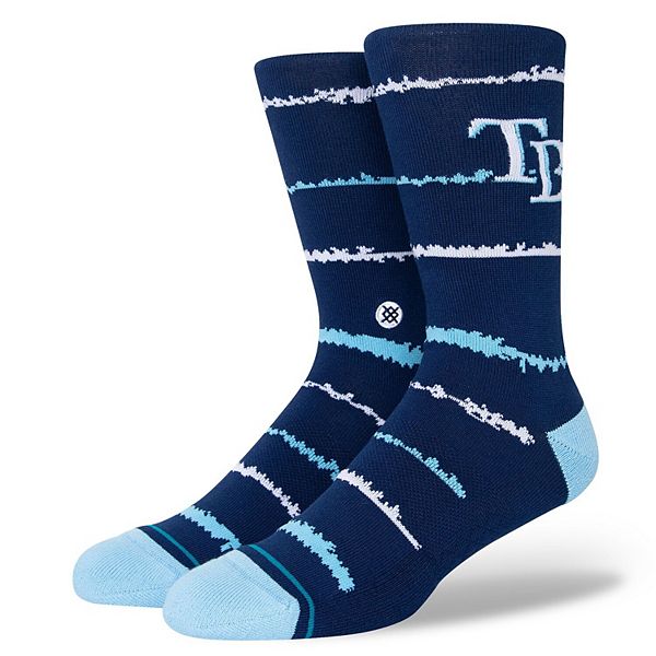 Men's Stance Tampa Bay Rays Chalk Crew Socks