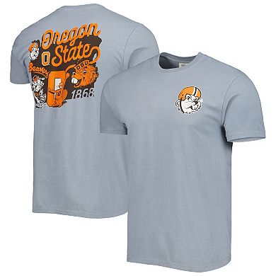 Men's Graphite Oregon State Beavers Vault State Comfort T-Shirt