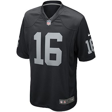 Men's Nike Jim Plunkett Black Las Vegas Raiders Game Retired Player Jersey