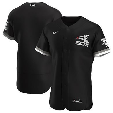 Men's Nike Black Chicago White Sox Alternate Authentic Team Jersey
