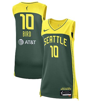 Women's Nike Sue Bird Green Seattle Storm 2021 Explorer Edition Victory Player Jersey