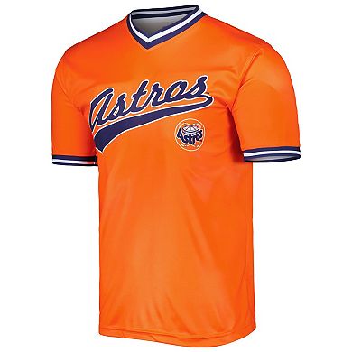 Men's Stitches Orange Houston Astros Cooperstown Collection Team Jersey