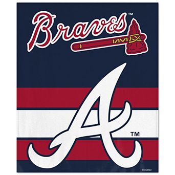 "WinCraft Atlanta Braves Ultra Plush 50"" x 60"" Throw Blanket"