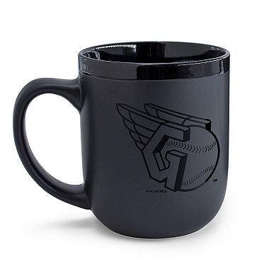 WinCraft Cleveland Guardians 17oz. Black Tonal Mug