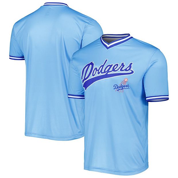 Men's Stitches Light Blue Los Angeles Dodgers Cooperstown
