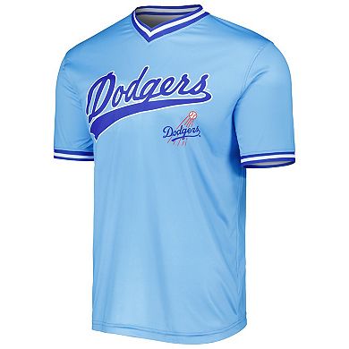 Men's Stitches Light Blue Los Angeles Dodgers Cooperstown Collection Team Jersey