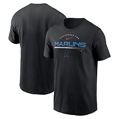 Men's Miami Marlins Black Big & Tall Replica Team Jersey