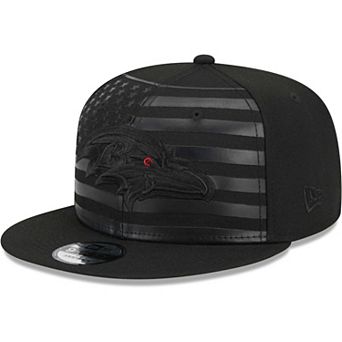 Men's New Era Black Baltimore Ravens Independent 9FIFTY Snapback Hat