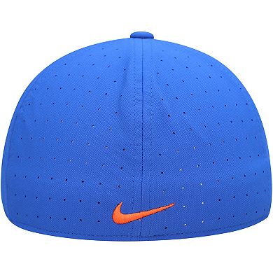 Men's Nike Royal Boise State Broncos Aero True Baseball Performance Fitted Hat